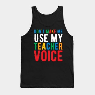 Funny Teacher gift ideas for Teachers day Tank Top